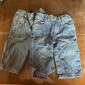 Nautica 6-12 month jeans. Two pair